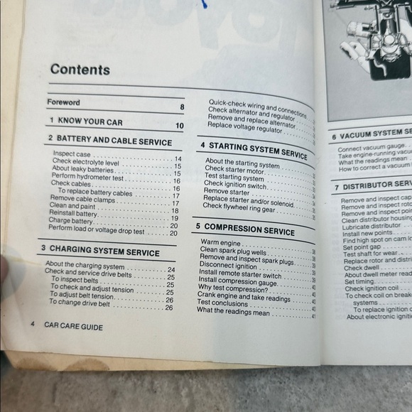 Vintage Popular Mechanics Toyota Car Care Guide Celica Corolia Corona Tercel - Picture 6 of 9